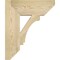 Ekena Millwork Imperial Slat Rough Sawn Bracket, Douglas Fir, 6"W x 20"D x 24"H BKT06X20X24IMP06RDF - alternate 2